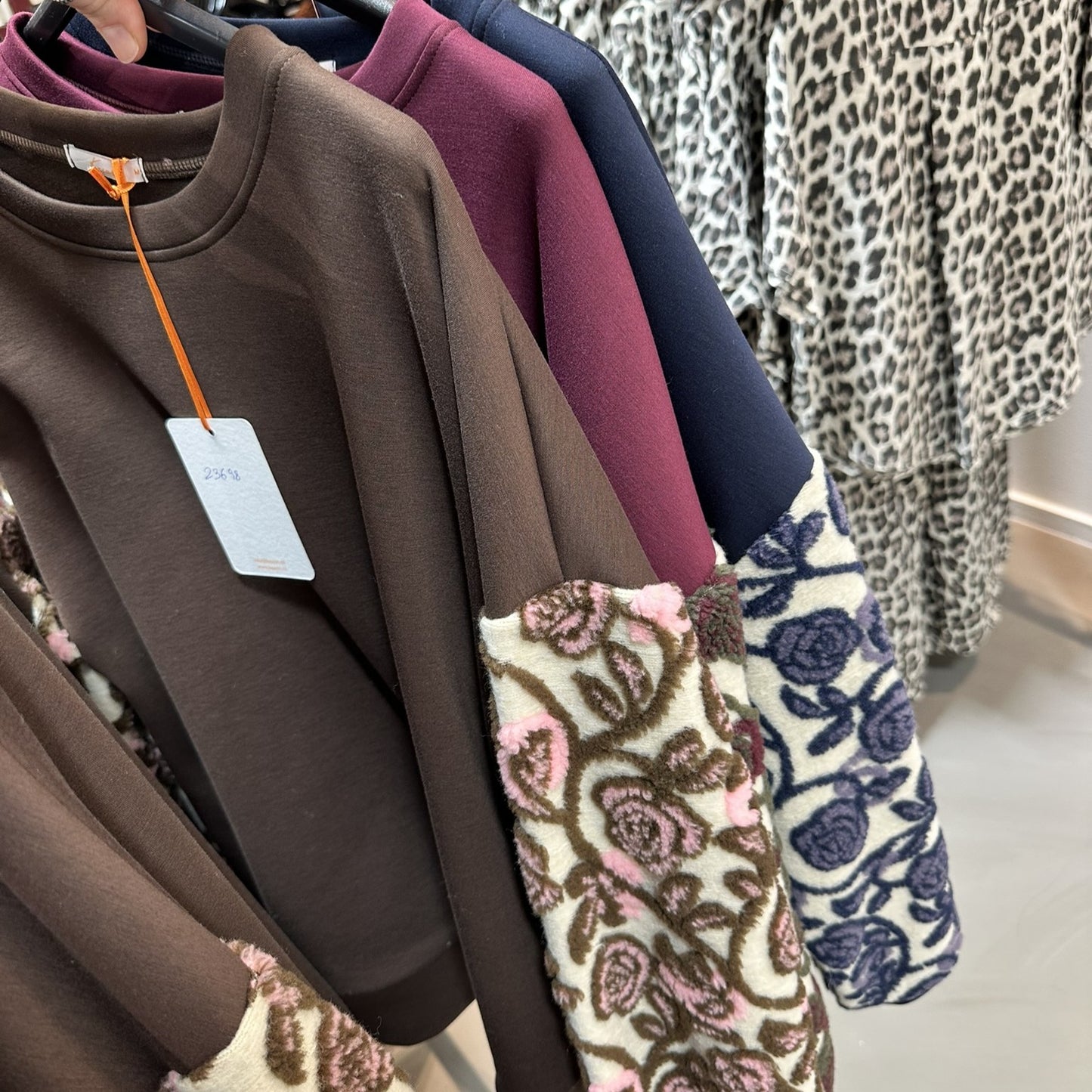 Cozy sweater - choco bruin