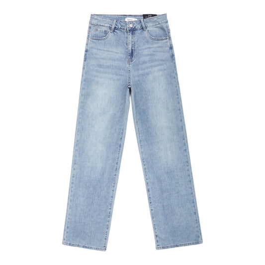 Jeans Laulia loose fit - licht blauw