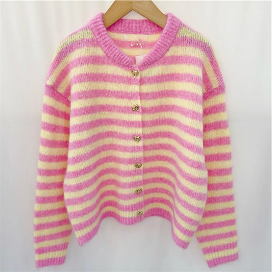 Cardigan Joy - licht roze