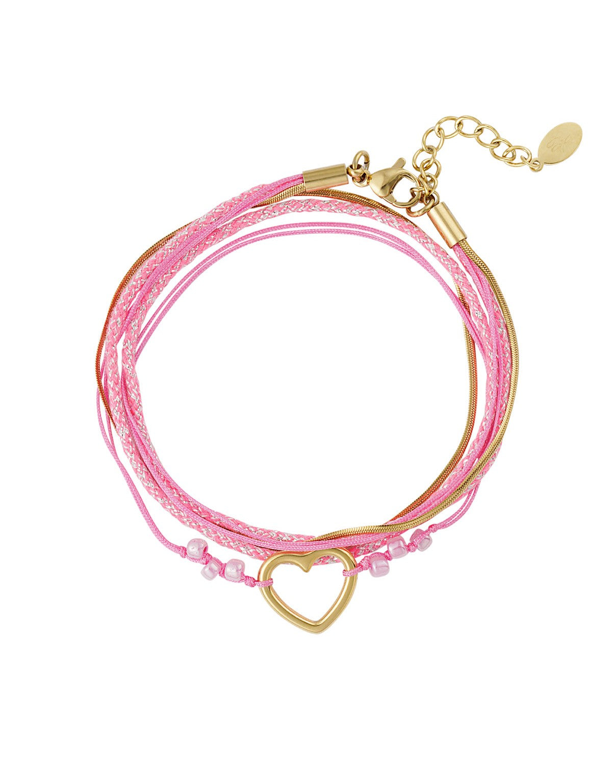 Armband summer flow - fuchsia