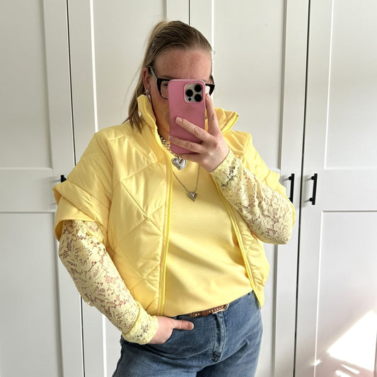 Bodywarmer - geel