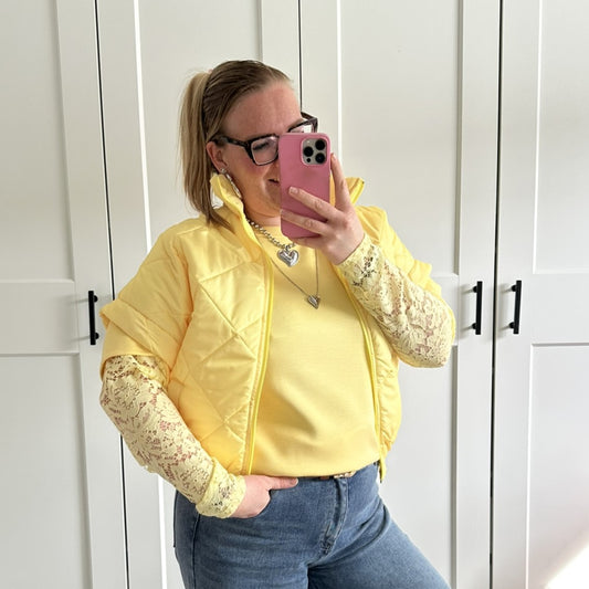 Bodywarmer - geel