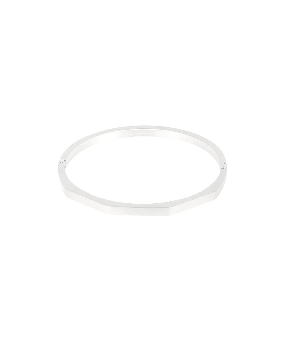 Gevormde armband - zilver