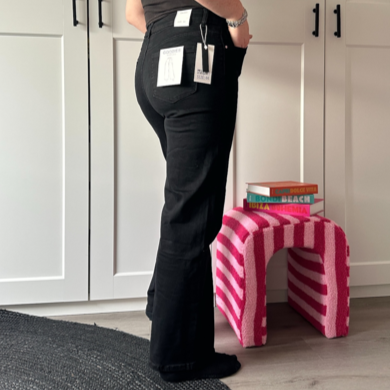 Goodies Jeans - zwart Wide leg