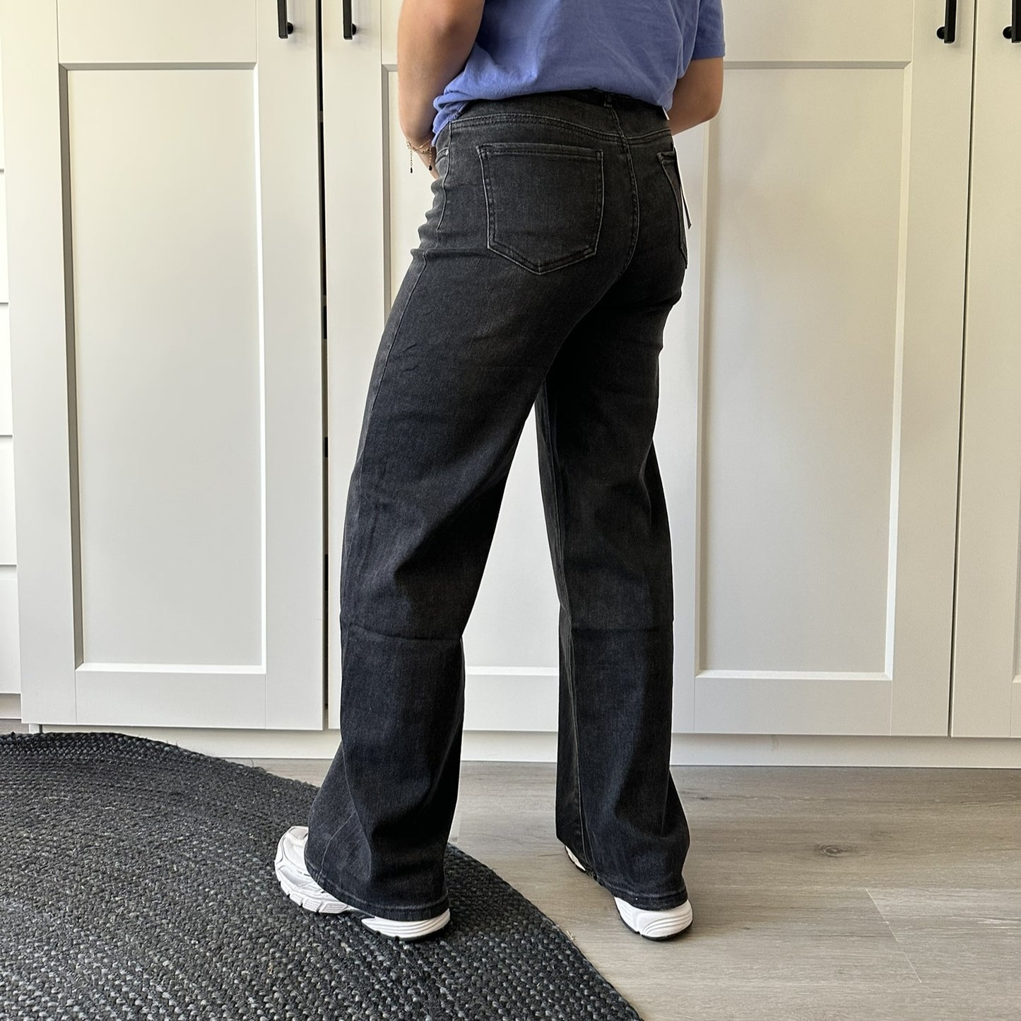Jeans Goodies Wide leg - zwart