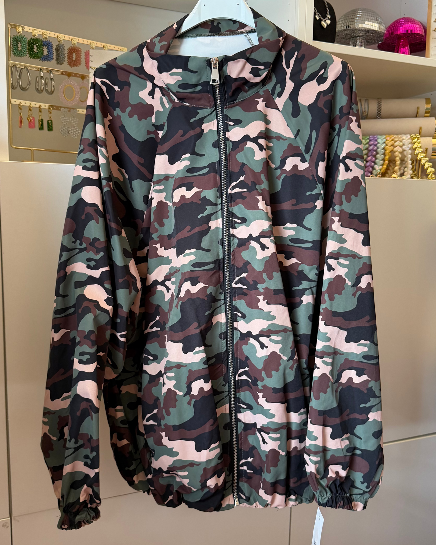 Jas print - leger