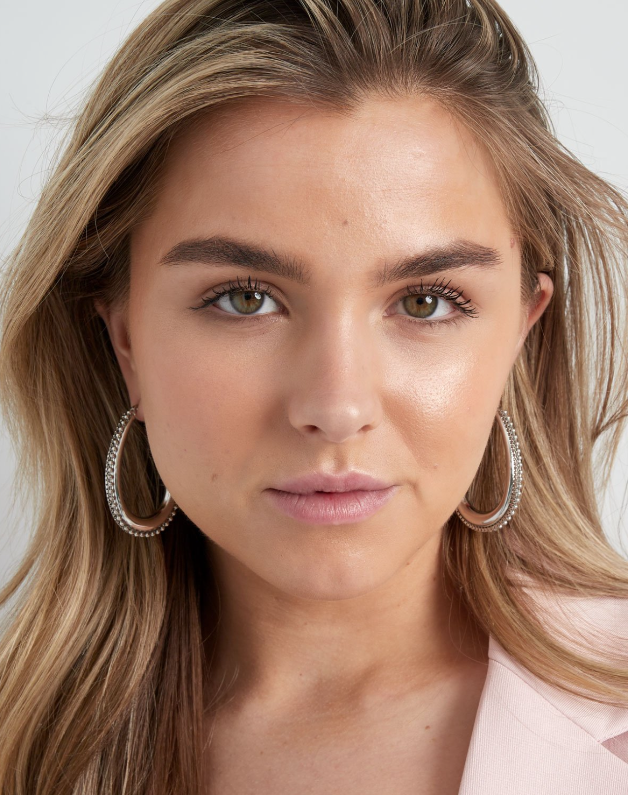 Oorbellen Oval Life - zilver