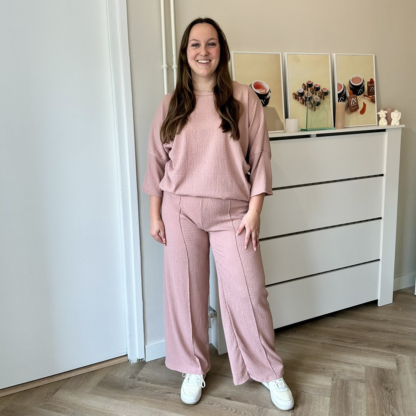 Zoë Comfyset - Oud roze