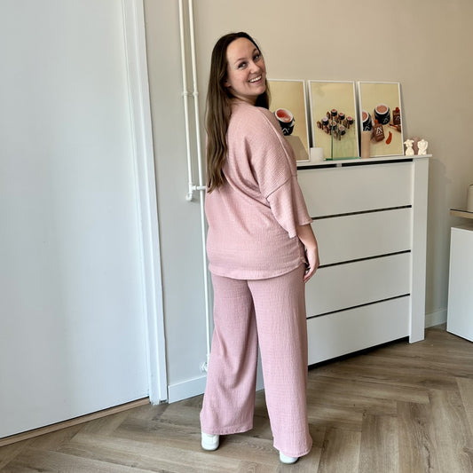 Zoë Comfyset - Oud roze