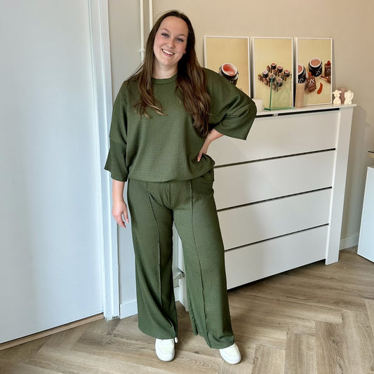Zoë comfyset - Army green