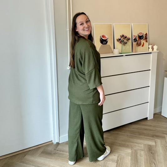 Zoë comfyset - Army green