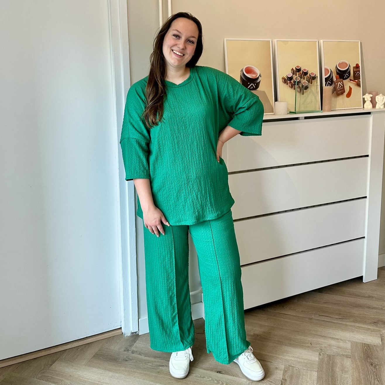 Zoë comfyset - Groen