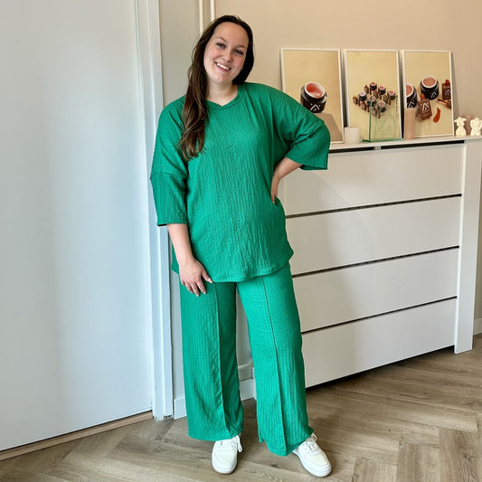 Zoë comfyset - Groen