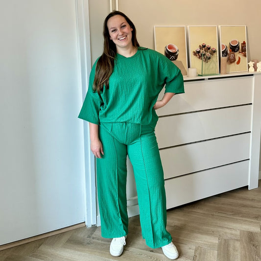 Zoë comfyset - Groen