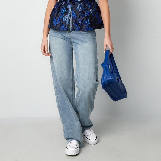 Jeans icon fit - lichtblauw