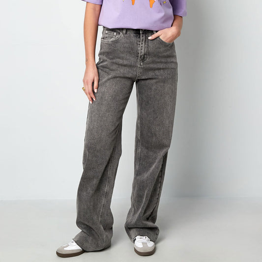 Jeans icon fit - grijs