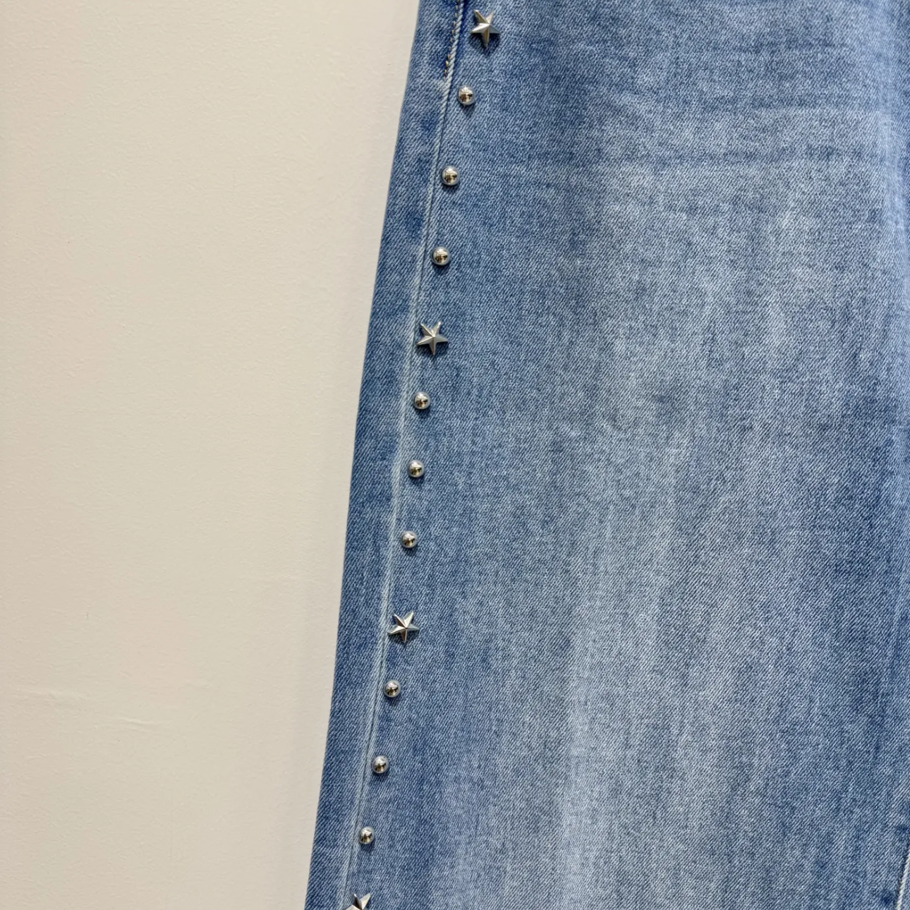Jeans Studs - blauw