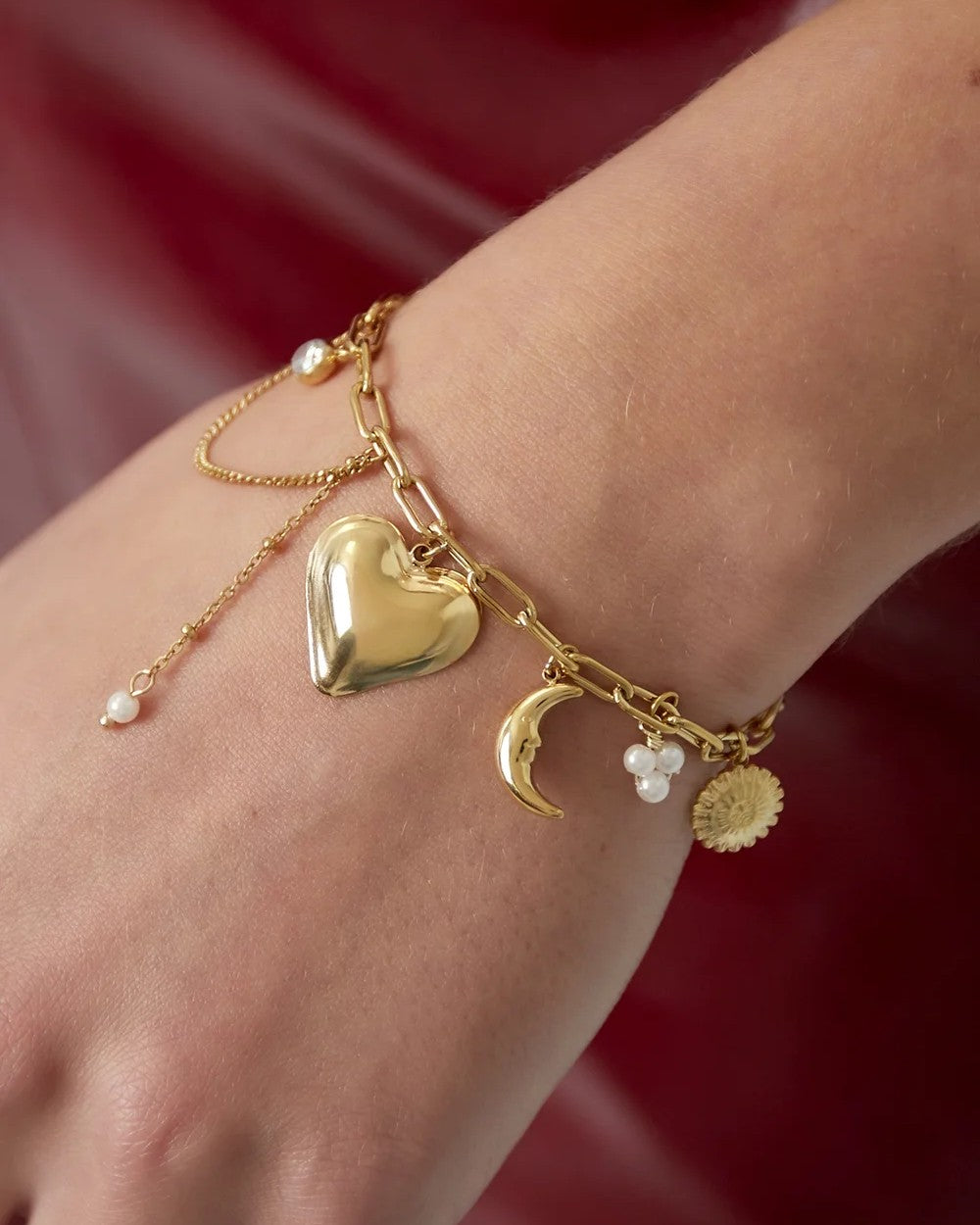 Armband moonlight lover - zilver