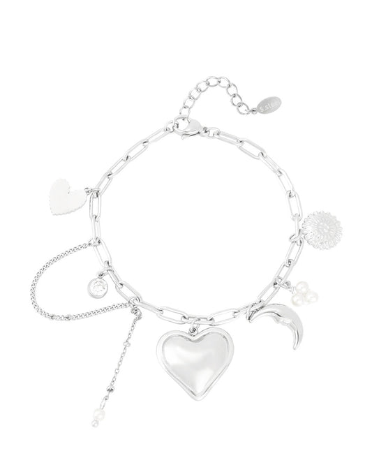 Armband moonlight lover - zilver