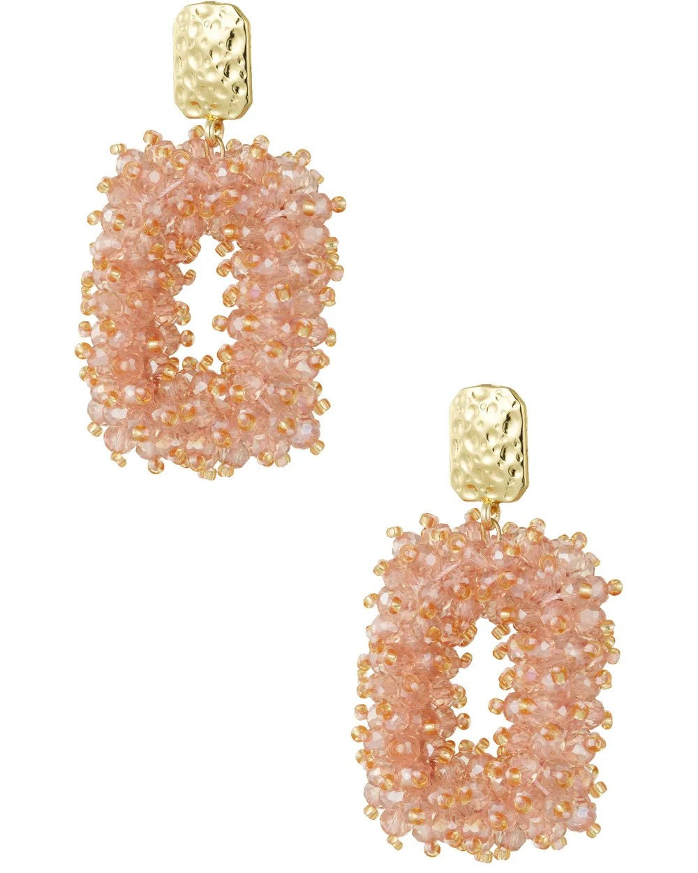 Oorbellen Shine - oud baby roze