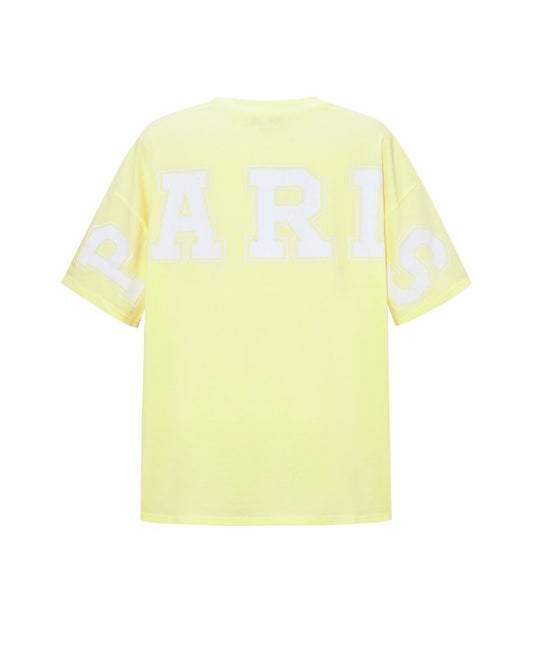 T-shirt Paris - geel