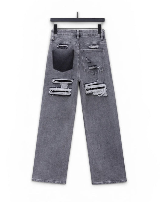 Jeans Demi pocketjeans - Grijs