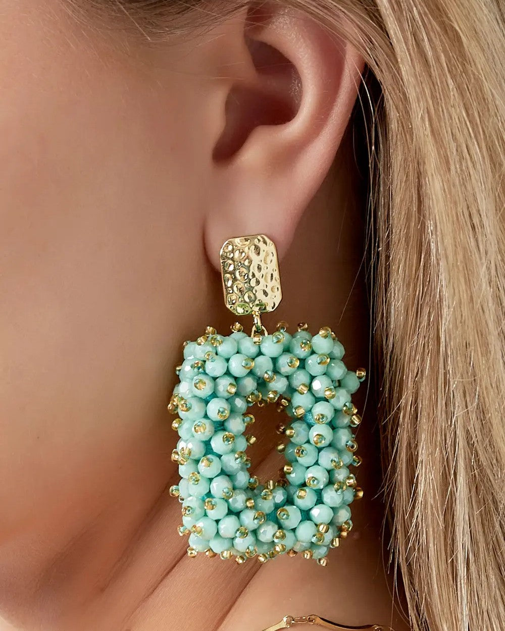 Oorbellen Shine - groen