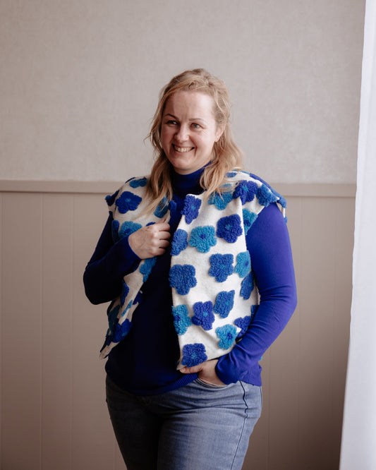 Basic col top - blauw