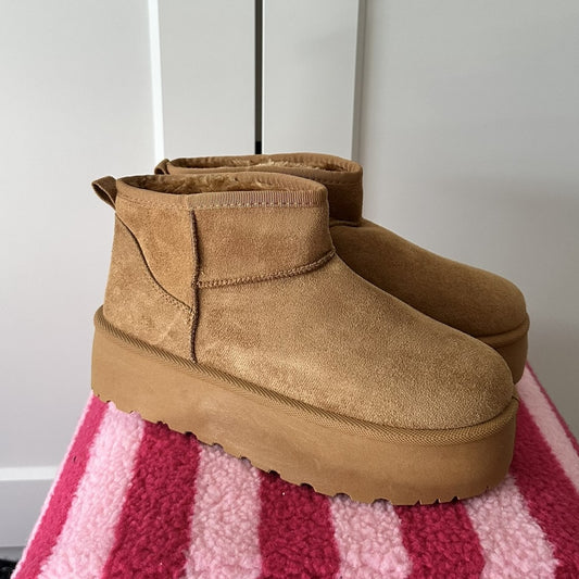 Boots Jayden - Camel (hoge zool)