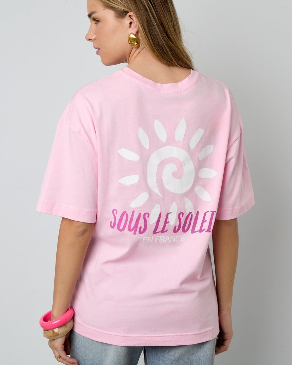 T-shirt Sous Le Solei - roze