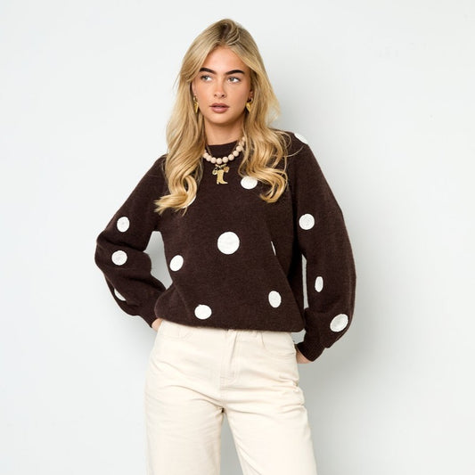 Knit Dottie - Bruin