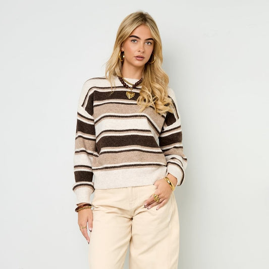 Knit daily line - beige