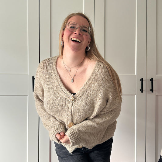 Cardigan Floor - Beige