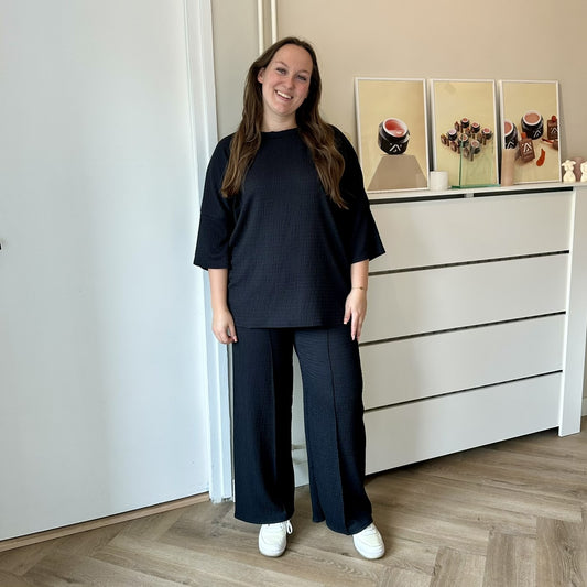 Zoë comfyset - Zwart