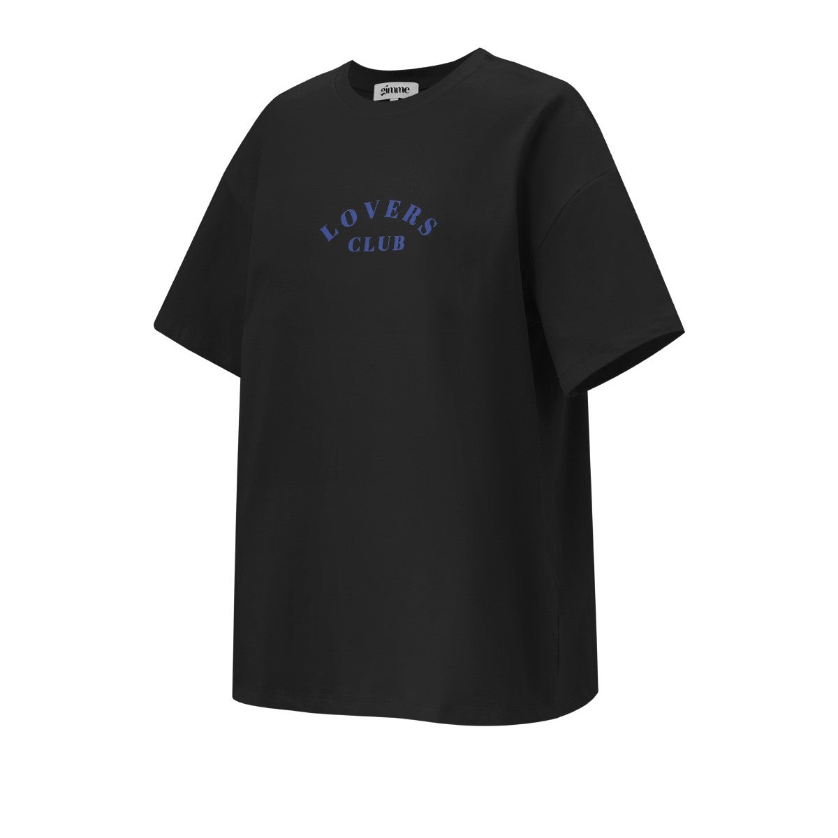 T-shirt Lovers club - zwart
