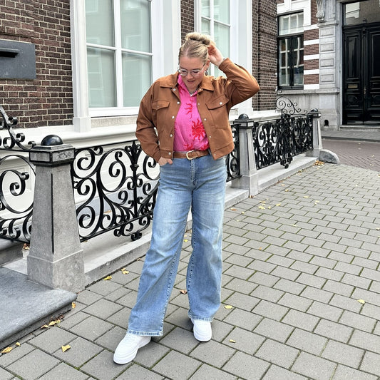 Jeans Laulia - lichte wassing 1J786-4