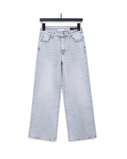 Jeans Laulia - grijs T8046-2 plussize